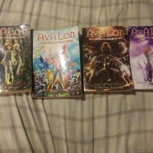 4 Avalon Web of Magic books